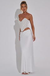 Bernadette Maxi Skirt - Ivory