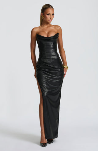 Alba Maxi Dress - Black