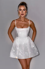 Emma Mini Dress - Ivory