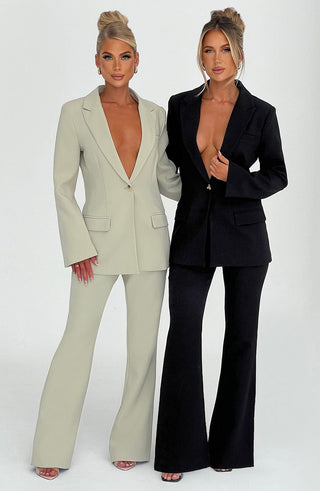 Hazel Suit Jacket - Black