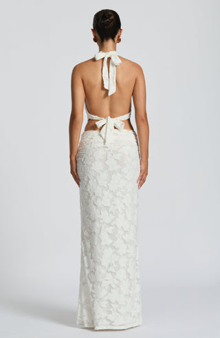 Myra Maxi Skirt - Ivory