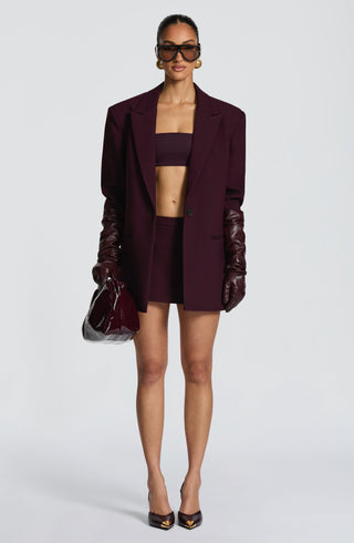 Reece Blazer - Plum