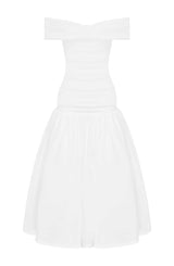 Wilhelmina Midaxi Dress - Ivory
