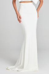 Carolina White Maxi Skirt