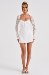 Jacinta Mini Dress - Ivory