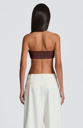 Simi Top - Plum Brown